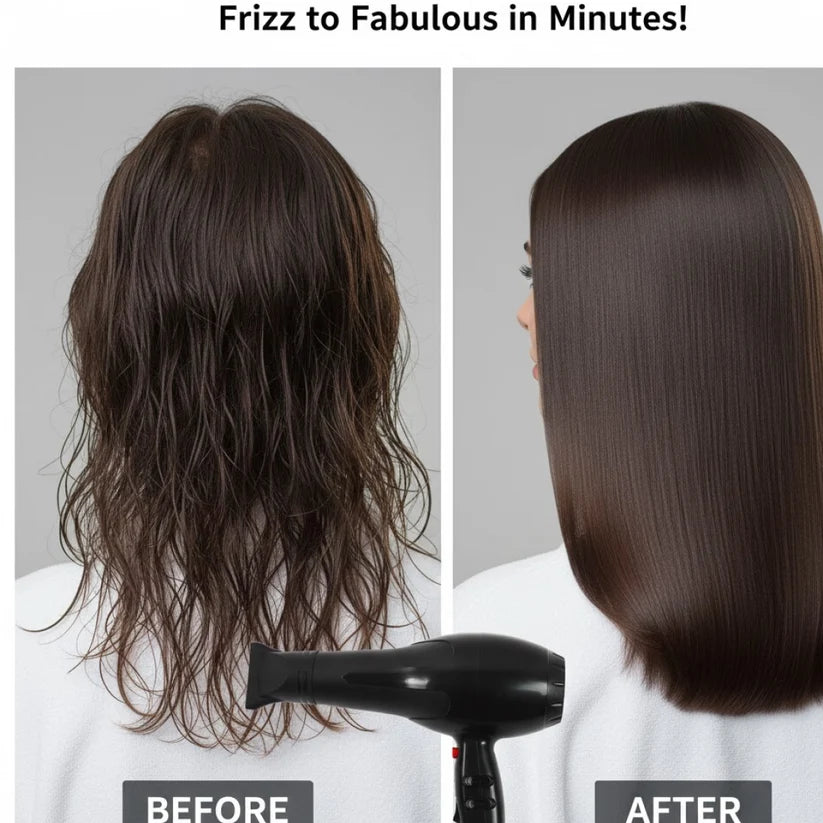 Professional Hair Dryer – 1800W Salon Quality | Calm & Curl