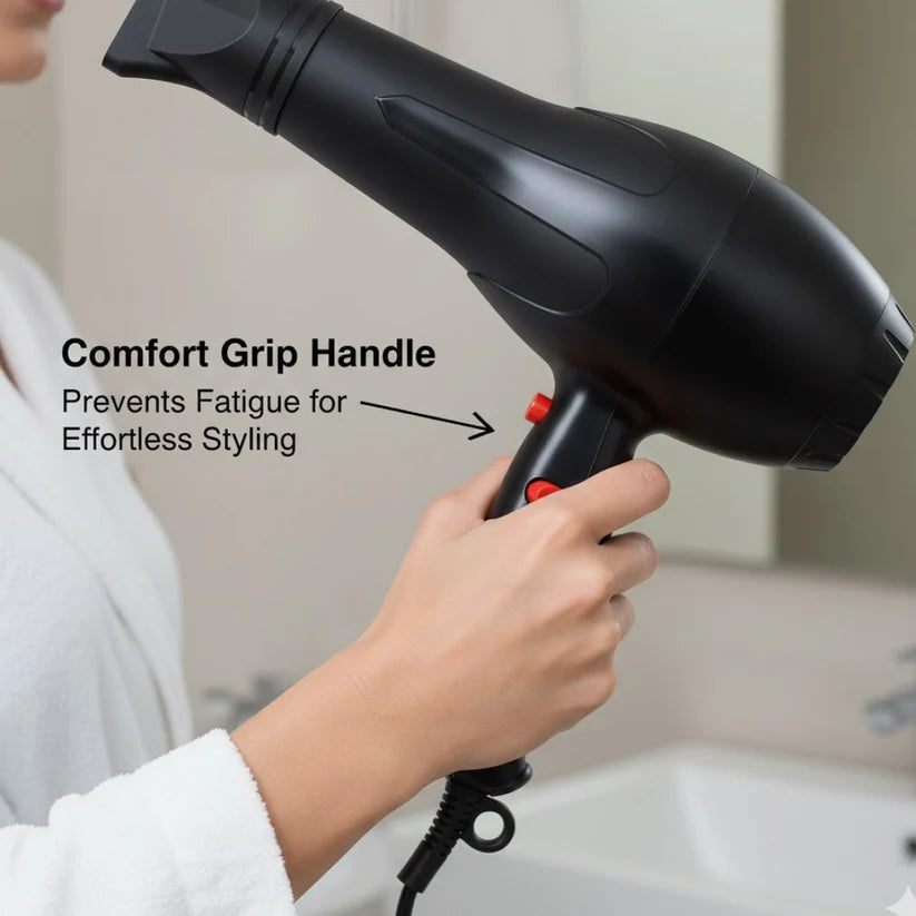 Professional Hair Dryer – 1800W Salon Quality | Calm & Curl
