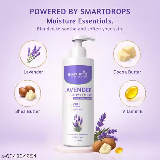 Lavender & Shea Butter Skin Whitening Body Lotion