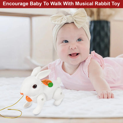Crawling Rabbit Toy – Musical with Lights & Sounds for Kids Mix colour