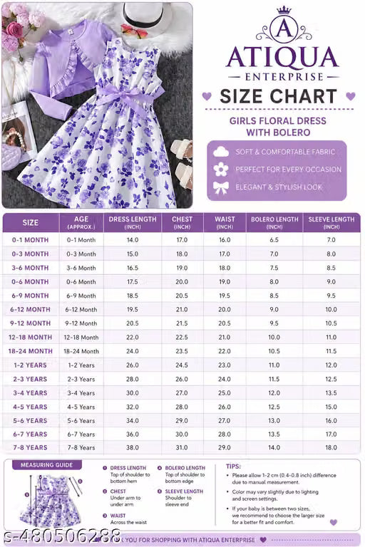 Princess Elegant Girls Frocks & Dress
